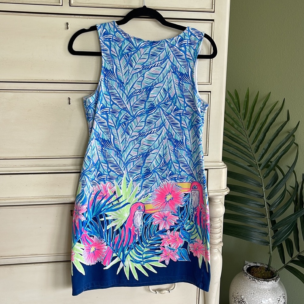 Lilly Pulitzer Harper dress tropical print shift Size small - Picture 8 of 8